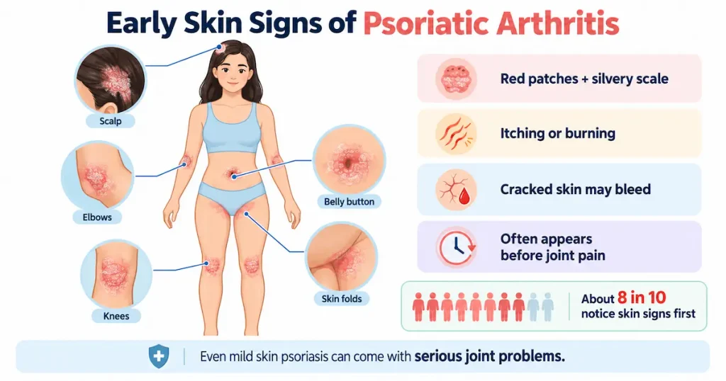 Skin Signs of Psoriatic Arthritis
