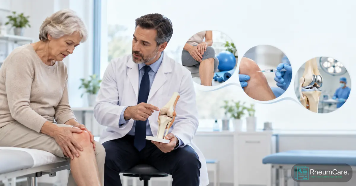 Knee Osteoarthritis Treatment From Injections to Surgery Referral
